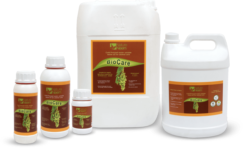 BioCare range products from Nature Neem