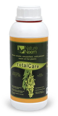 TotalCare : Emulsion hydrosoluble d'huile de neem naturel pour les plantes. Insecticide biologique.