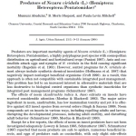 Effects of Neem on Predators of Nezara viridula