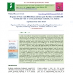 Effect of neem seed cake in organic agriculture