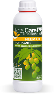 Nature Neem TotalCare : Water soluble formulation of cold-pressed neem oil for plant pest control